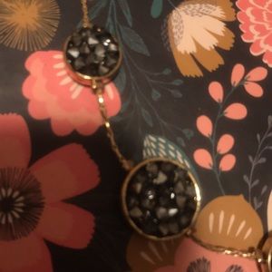 Black Gemstone Necklace